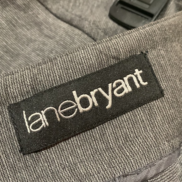 Lane Bryant Skirt Gray Size 24 Rayon Polyester Spandex Blend - Picture 12 of 12